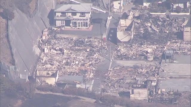 岩手・大船渡市では大規模な火災が発生した