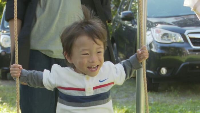 元気に外で遊ぶ(2021年10月)
