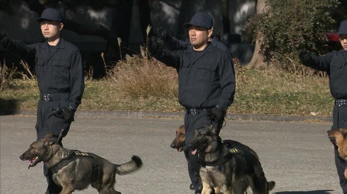 両陛下の地方訪問にも出動する「警備犬部隊」