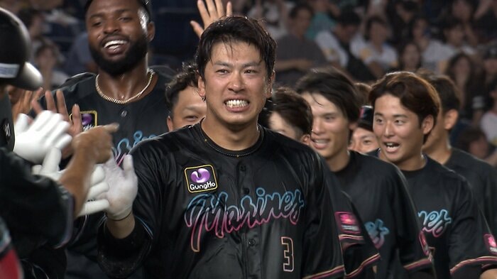 この日、角中はヒーローとなった