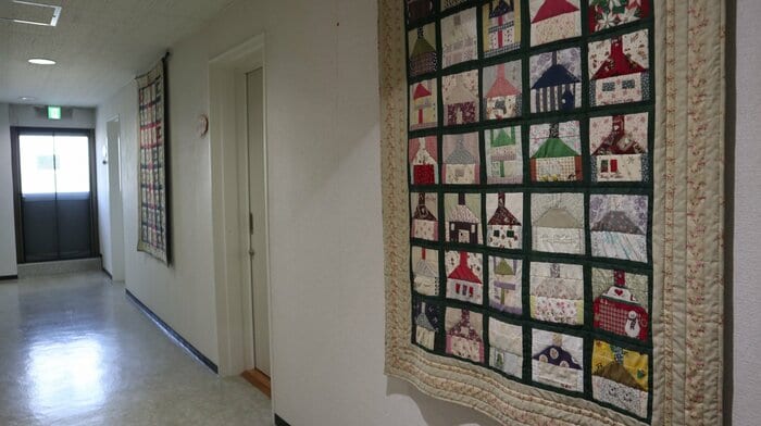 手作りのタペストリー