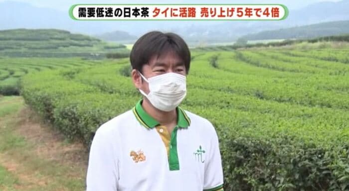 古橋社長:日本茶はタイで高く売られていた