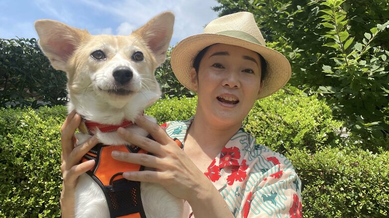 俳優・西尾まりが保護犬の緤（せつ）と出会い“家族”になるまで。きっかけは保護犬譲渡センターのSNSだった｜FNNプライムオンライン