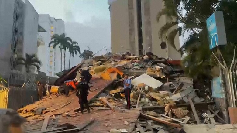 南米ベネズエラでM7.2とM7.5の地震がほぼ連続で発生　首都カラカスで複数の建物倒壊　津波警報や注意報は現在なし｜FNNプライムオンライン
