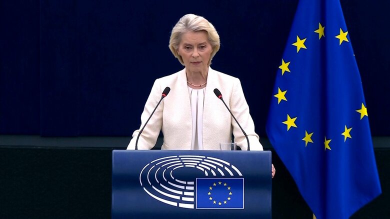 EU、15歳未満のSNS利用制限へ　「子どもたちは、子ども時代を奪われている」フォンデアライエン氏｜FNNプライムオンライン