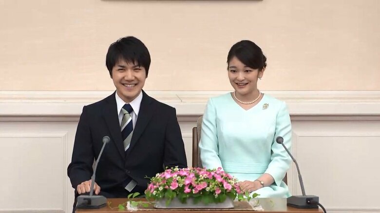 「小室眞子さん」として会見へ 圭さんとは18日に再会 宮内庁が結婚に向けた日程発表｜FNNプライムオンライン