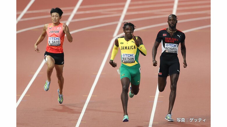 パリ五輪　陸上男子400m予選　日本勢3人は敗者復活戦へ｜FNNプライムオンライン