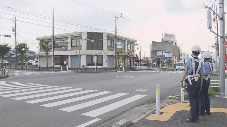 信号交差点の横断歩道で…80代位の女性が右折してきた車にはねられ意識不明の重体 運転手の59歳女を現行犯逮捕｜FNNプライムオンライン