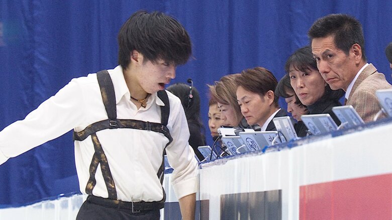 フリー『進撃の巨人』を披露する全日本選手権（2023年）