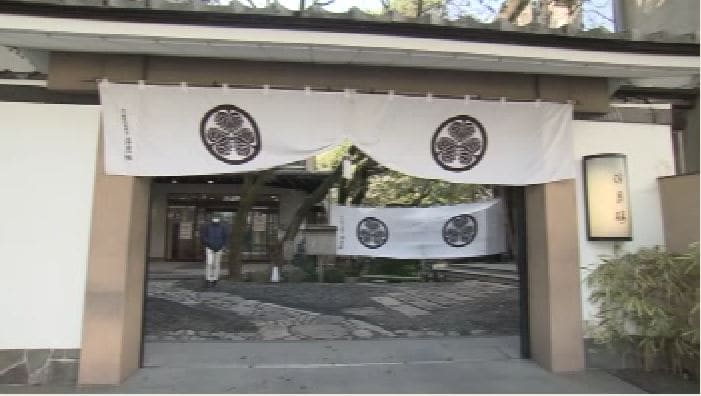 名人戦が開催される「浮月楼」（静岡市）