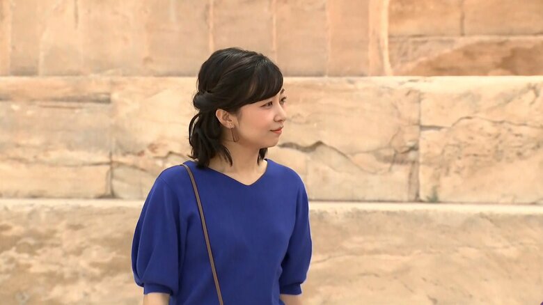 26日、パルテノン神殿をご視察