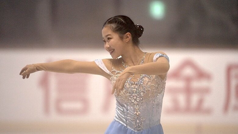 強い気持ちで滑り切った中井亜美