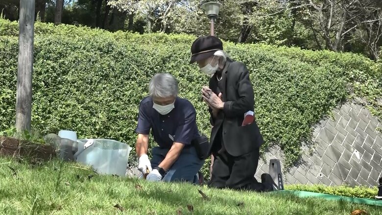 「ここに連れてきて良かったと思います。やっぱり喜んでいるなという感じがします」