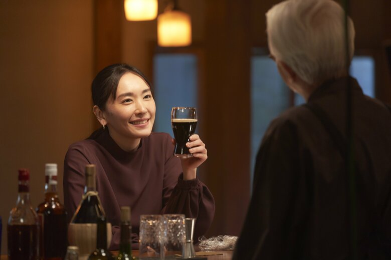 会話にアドリブも挟んで