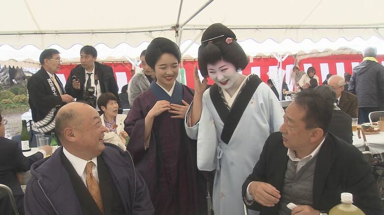 諏訪商工会議所の「観桜会」