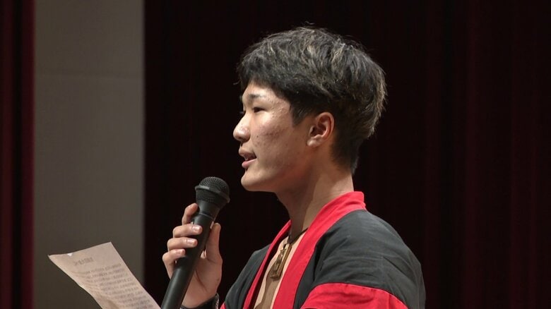 長信田太鼓の活動を通して「自分は変われた」と語る小玉さん