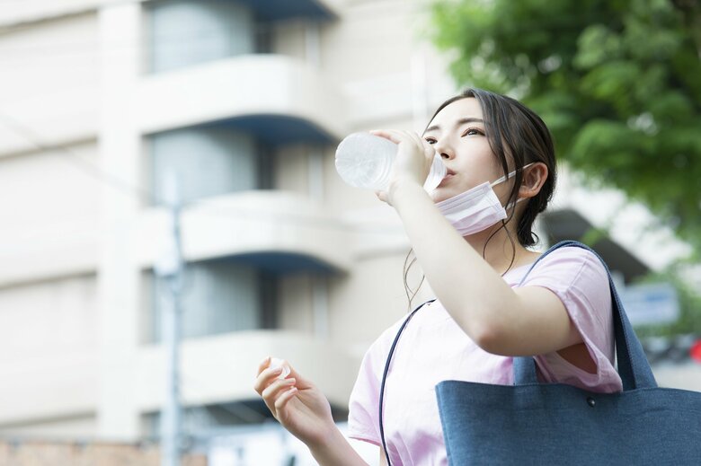 こまめな「ちびちび飲み」が大切