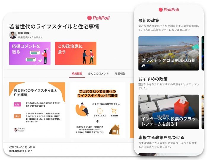 PoliPoli サービス画面