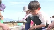 ６年ぶりに向島で”潮干狩り”復活　クラウドファンディングで支援募る　広島・尾道市