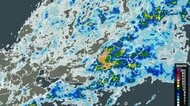 関東甲信地方では「警報級の大雨」となる期間や地域が拡大する可能性　24時間予想降水量関東地方南部・甲信地方・伊豆諸島80ミリ（12日午前6時まで 多い所で）　長野県では土砂災害に厳重警戒