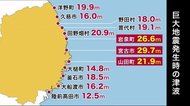 なぜ岩手県だけ非公表なのか? 津波浸水想定範囲 日本・千島海溝地震