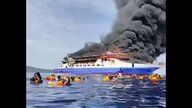 【騒然】乗客が救命胴衣を着て海に飛び込む様子も…インドネシア・スラウェシ島沖を航行中のフェリーから出火　妊婦含む3人死亡・560人以上救助