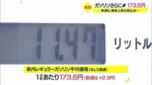 ガソリン価格また上昇 山形は平均173.6円に 13年ぶりの高値水準