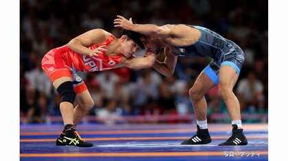 【速報】パリ五輪　レスリング　男子フリースタイル65キロ級　清岡幸大郎が金メダル