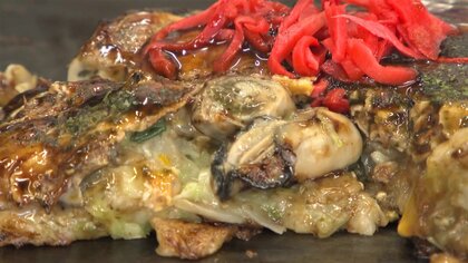 カキ×お好み焼きの「カキオコ」　ぷりぷりの身130gのうま味凝縮…ご当地グルメ 20年の歩み【岡山発】
