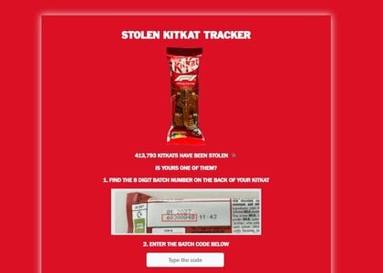 F1仕様キットカット盗難受けネスレが「追跡ツール」公開　盗まれた製品はまだ見つからず