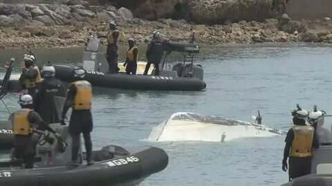 【続報】辺野古沖　船転覆　男女２人の死亡確認