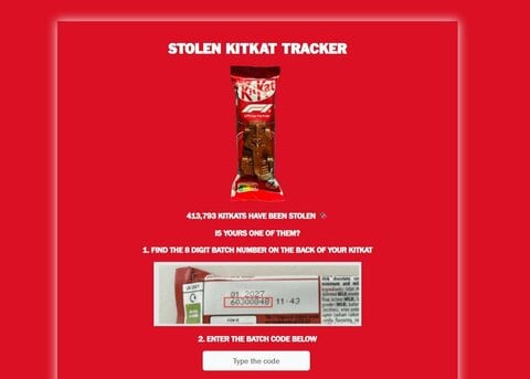 F1仕様キットカット盗難受けネスレが「追跡ツール」公開　盗まれた製品はまだ見つからず