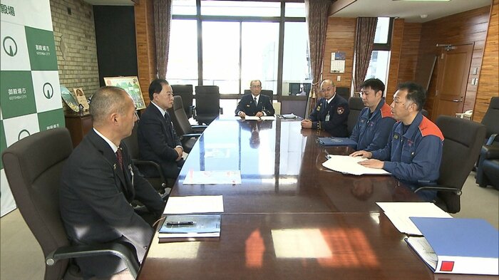 御殿場市長への活動報告(1月9日)