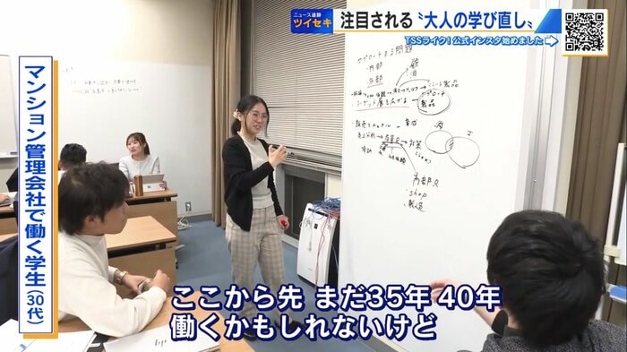 マンション管理会社で働く学生（30代）
