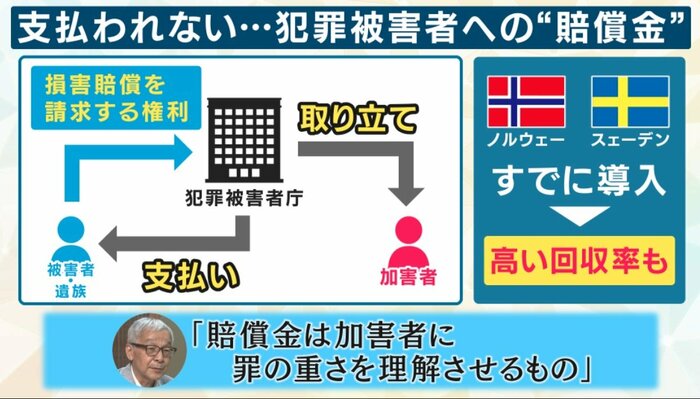 海外ではすでに導入「国による損害賠償の立て替え・支払い制度」