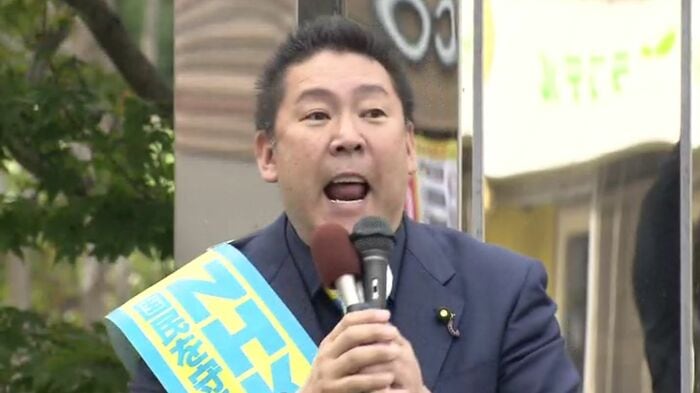 NHK党立花党首