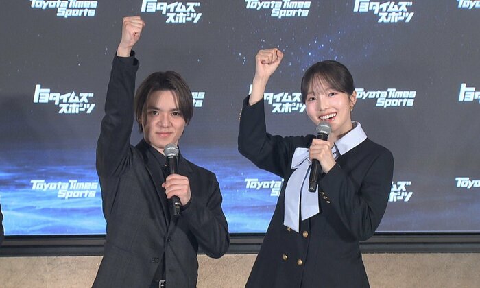 目指すは4年後の五輪出場と語る2人