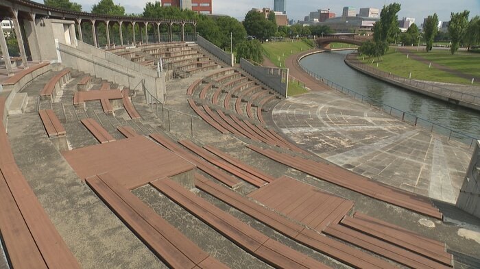 使用許可が出された環水公園
