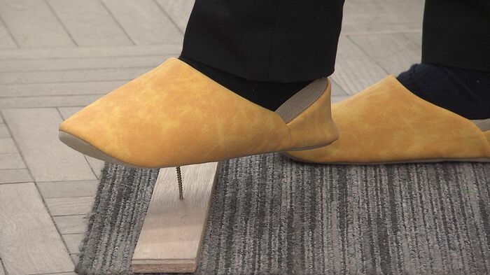 軽くてはきやすそうなスリッパですが…