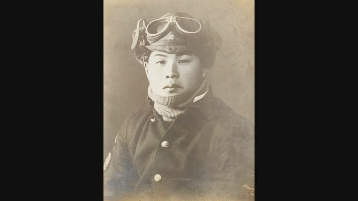 旧日本海軍航空隊の偵察員だった松浪清さん