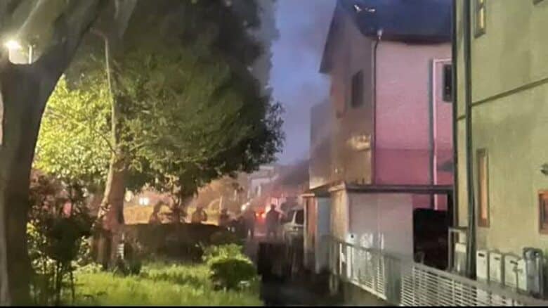 いわき市で住宅火災　女性2人が医療機関に運ばれる＜福島県＞｜FNNプライムオンライン