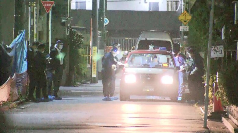 「運転手が拳銃で撃たれた」タクシー乗客の50代～60代くらい男が拳銃のようなものを発砲か　強盗殺人未遂事件として行方追う　｜FNNプライムオンライン