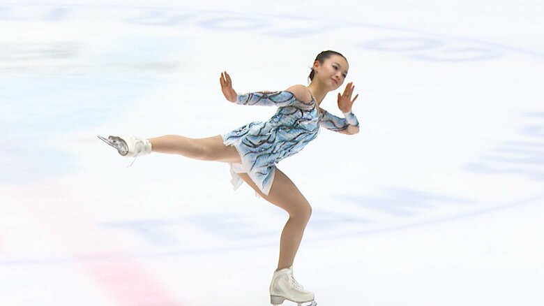 自己ベストを更新した川勝玲奈