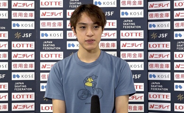 優勝したJr.GPポーランド大会でジュニア最高得点を出した片伊勢武アミン