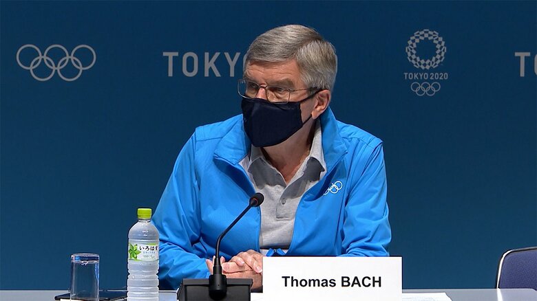 最上級の褒め言葉で日本を持ち上げたバッハ会長だったが… ©フジテレビ