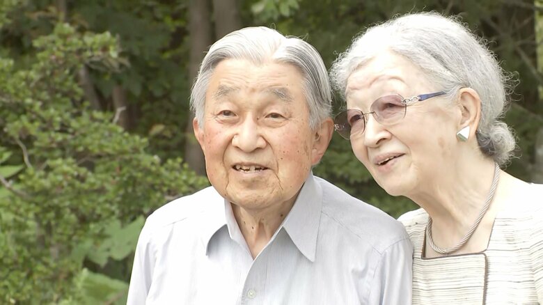 昭和天皇の御巡幸記念碑を訪問される　軽井沢・大日向地区