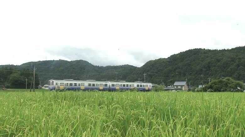 えちぜん鉄道が走る風景