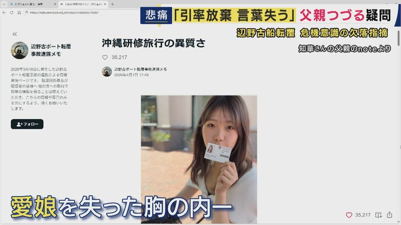 武石知華さんの父が投稿したnote