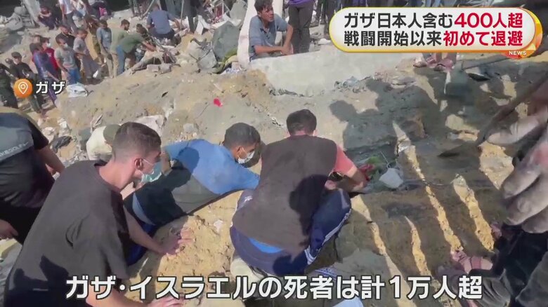 多くの人が犠牲となっているガザ