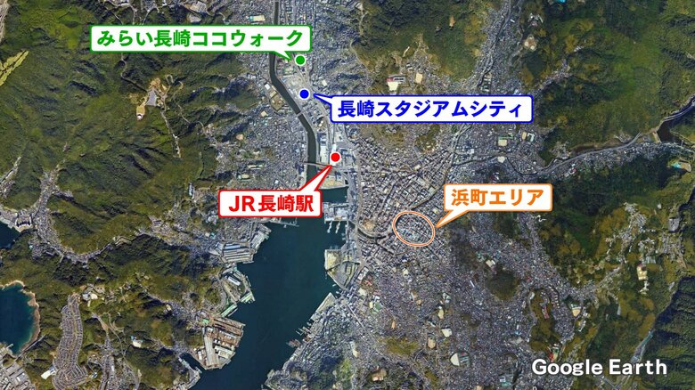 長崎駅を中心に100年に一度の大変革が進む